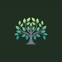 banian arbre logo vecteur conception