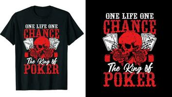 poker typographie, poker amoureux, jeu, poker t chemise conception, poker T-shirt personnalisé, vecteur ouvrages d'art
