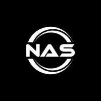 nas logo conception, inspiration pour une unique identité. moderne élégance et Créatif conception. filigrane votre Succès avec le frappant cette logo. vecteur