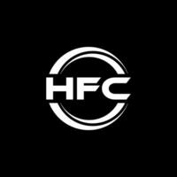 hfc logo conception, inspiration pour une unique identité. moderne élégance et Créatif conception. filigrane votre Succès avec le frappant cette logo. vecteur