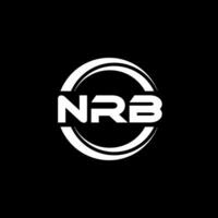 nb logo conception, inspiration pour une unique identité. moderne élégance et Créatif conception. filigrane votre Succès avec le frappant cette logo. vecteur