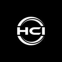 hci logo conception, inspiration pour une unique identité. moderne élégance et Créatif conception. filigrane votre Succès avec le frappant cette logo. vecteur