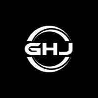 ghj logo conception, inspiration pour une unique identité. moderne élégance et Créatif conception. filigrane votre Succès avec le frappant cette logo. vecteur