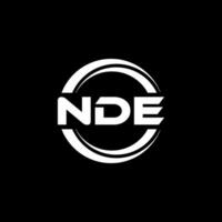 nde logo conception, inspiration pour une unique identité. moderne élégance et Créatif conception. filigrane votre Succès avec le frappant cette logo. vecteur