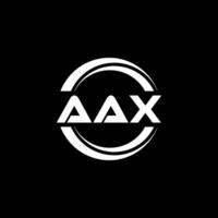 aax logo conception, inspiration pour une unique identité. moderne élégance et Créatif conception. filigrane votre Succès avec le frappant cette logo. vecteur