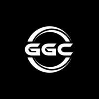 ggc logo conception, inspiration pour une unique identité. moderne élégance et Créatif conception. filigrane votre Succès avec le frappant cette logo. vecteur