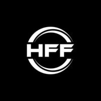 hff logo conception, inspiration pour une unique identité. moderne élégance et Créatif conception. filigrane votre Succès avec le frappant cette logo. vecteur