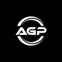 agp logo conception, inspiration pour une unique identité. moderne élégance et Créatif conception. filigrane votre Succès avec le frappant cette logo. vecteur