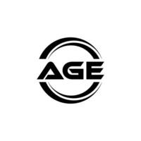 âge logo conception, inspiration pour une unique identité. moderne élégance et Créatif conception. filigrane votre Succès avec le frappant cette logo. vecteur