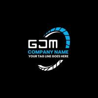 gjm lettre logo Créatif conception avec vecteur graphique, gjm Facile et moderne logo. gjm luxueux alphabet conception