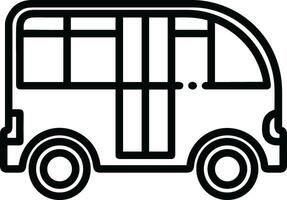 autobus transport symbole icône vecteur image. illustration de le silhouette autobus transport Publique Voyage conception image. eps dix