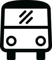 autobus transport symbole icône vecteur image. illustration de le silhouette autobus transport Publique Voyage conception image. eps dix