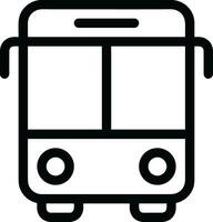 autobus transport symbole icône vecteur image. illustration de le silhouette autobus transport Publique Voyage conception image. eps dix