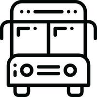 autobus transport symbole icône vecteur image. illustration de le silhouette autobus transport Publique Voyage conception image. eps dix