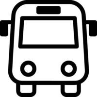 autobus transport symbole icône vecteur image. illustration de le silhouette autobus transport Publique Voyage conception image. eps dix