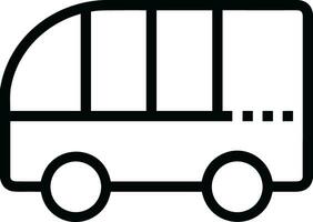 autobus transport symbole icône vecteur image. illustration de le silhouette autobus transport Publique Voyage conception image. eps dix