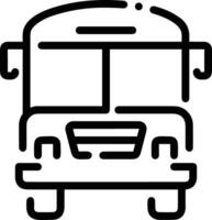 autobus transport symbole icône vecteur image. illustration de le silhouette autobus transport Publique Voyage conception image. eps dix