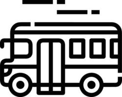 autobus transport symbole icône vecteur image. illustration de le silhouette autobus transport Publique Voyage conception image. eps dix