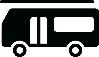 autobus transport symbole icône vecteur image. illustration de le silhouette autobus transport Publique Voyage conception image. eps dix