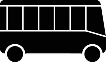 autobus transport symbole icône vecteur image. illustration de le silhouette autobus transport Publique Voyage conception image. eps dix