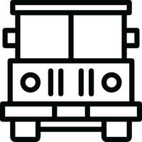 autobus transport symbole icône vecteur image. illustration de le silhouette autobus transport Publique Voyage conception image. eps dix