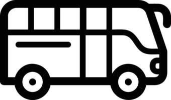 autobus transport symbole icône vecteur image. illustration de le silhouette autobus transport Publique Voyage conception image. eps dix