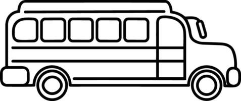 autobus transport symbole icône vecteur image. illustration de le silhouette autobus transport Publique Voyage conception image. eps dix