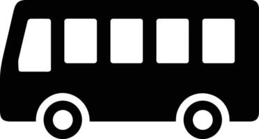 autobus transport symbole icône vecteur image. illustration de le silhouette autobus transport Publique Voyage conception image. eps dix