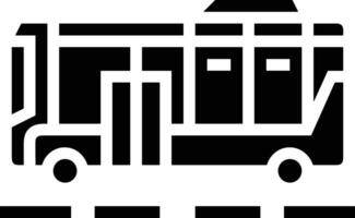 autobus transport symbole icône vecteur image. illustration de le silhouette autobus transport Publique Voyage conception image. eps dix