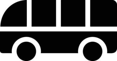 autobus transport symbole icône vecteur image. illustration de le silhouette autobus transport Publique Voyage conception image. eps dix