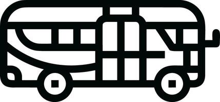 autobus transport symbole icône vecteur image. illustration de le silhouette autobus transport Publique Voyage conception image. eps dix