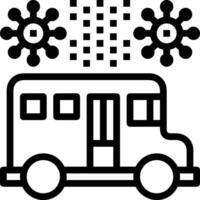 autobus transport symbole icône vecteur image. illustration de le silhouette autobus transport Publique Voyage conception image. eps dix