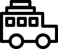 autobus transport symbole icône vecteur image. illustration de le silhouette autobus transport Publique Voyage conception image. eps dix