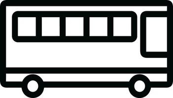 autobus transport symbole icône vecteur image. illustration de le silhouette autobus transport Publique Voyage conception image. eps dix