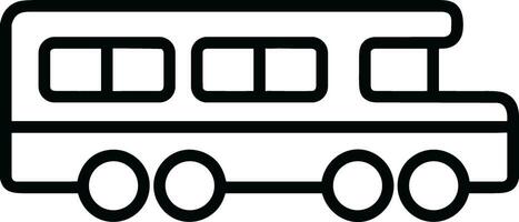 autobus transport symbole icône vecteur image. illustration de le silhouette autobus transport Publique Voyage conception image. eps dix