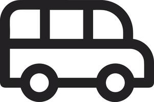 autobus transport symbole icône vecteur image. illustration de le silhouette autobus transport Publique Voyage conception image. eps dix