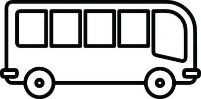 autobus transport symbole icône vecteur image. illustration de le silhouette autobus transport Publique Voyage conception image. eps dix