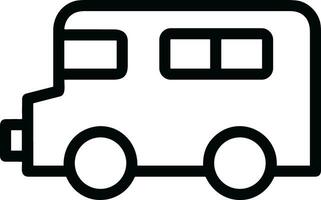 autobus transport symbole icône vecteur image. illustration de le silhouette autobus transport Publique Voyage conception image. eps dix