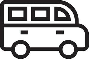 autobus transport symbole icône vecteur image. illustration de le silhouette autobus transport Publique Voyage conception image. eps dix