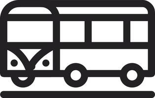 autobus transport symbole icône vecteur image. illustration de le silhouette autobus transport Publique Voyage conception image. eps dix