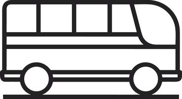 autobus transport symbole icône vecteur image. illustration de le silhouette autobus transport Publique Voyage conception image. eps dix