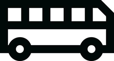 autobus transport symbole icône vecteur image. illustration de le silhouette autobus transport Publique Voyage conception image. eps dix