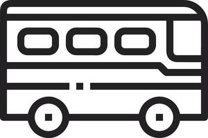 autobus transport symbole icône vecteur image. illustration de le silhouette autobus transport Publique Voyage conception image. eps dix