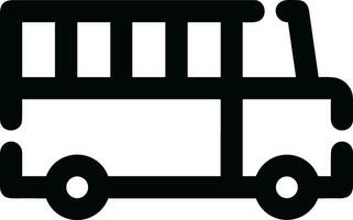 autobus transport symbole icône vecteur image. illustration de le silhouette autobus transport Publique Voyage conception image. eps dix