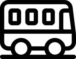 autobus transport symbole icône vecteur image. illustration de le silhouette autobus transport Publique Voyage conception image. eps dix