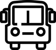 autobus transport symbole icône vecteur image. illustration de le silhouette autobus transport Publique Voyage conception image. eps dix