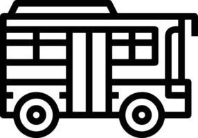 autobus transport symbole icône vecteur image. illustration de le silhouette autobus transport Publique Voyage conception image. eps dix