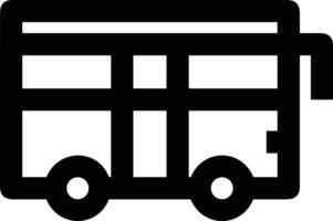 autobus transport symbole icône vecteur image. illustration de le silhouette autobus transport Publique Voyage conception image. eps dix