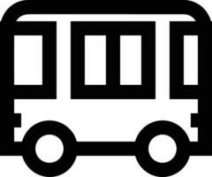 autobus transport symbole icône vecteur image. illustration de le silhouette autobus transport Publique Voyage conception image. eps dix