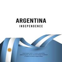 jour de l'indépendance de l'argentine-01 vecteur